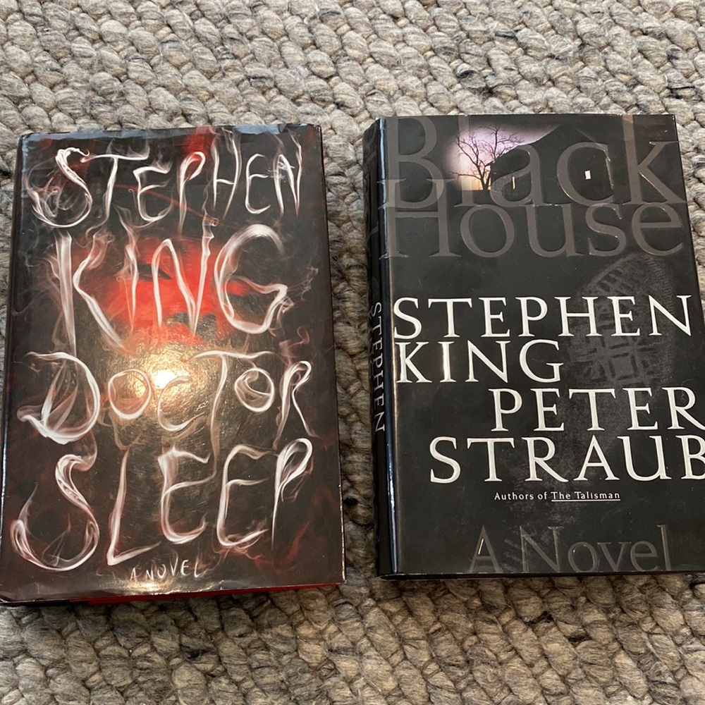Steven King  Peter Straub Black House Book and Doctor Sleep Bundle